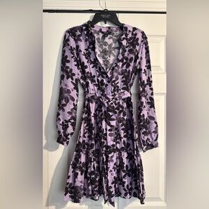 Simply Vera Wang Lavender Floral Dress
